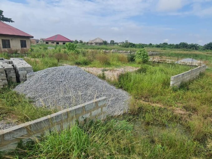 Land for sale in Adjen Kotoku